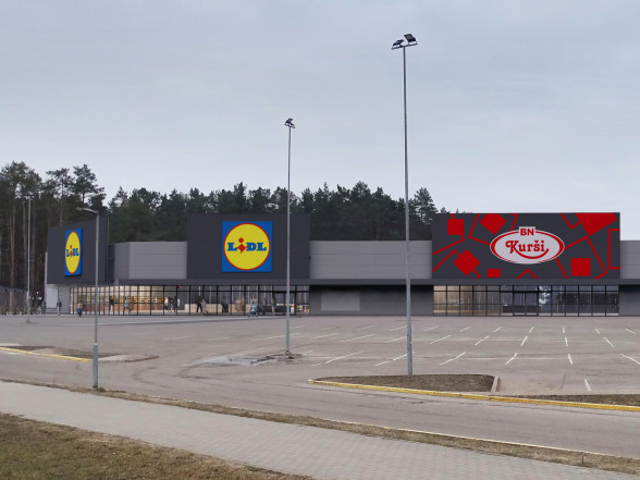 T/C LIDL jaunbūve un T/N KURŠI pārbūve